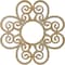 Ekena Millwork Cohen Wood Fretwork Pierced Ceiling Medallion, Hickory, 32"OD x 11"ID x 3/8"T CMWP32X32X0375COHI - alternate 4